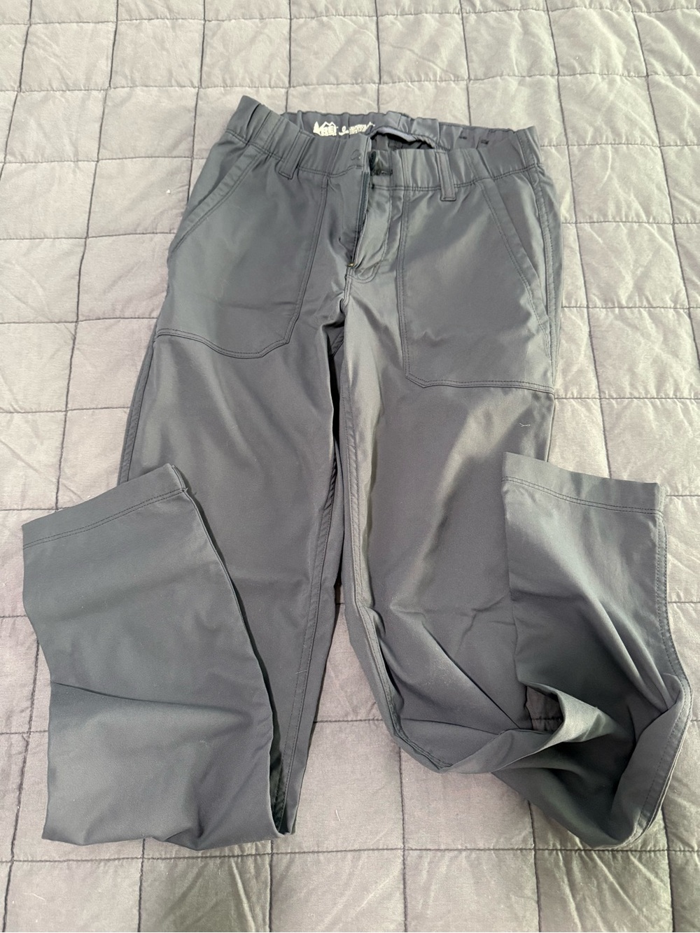 REI Charcoal Stretch Outdoor Pants